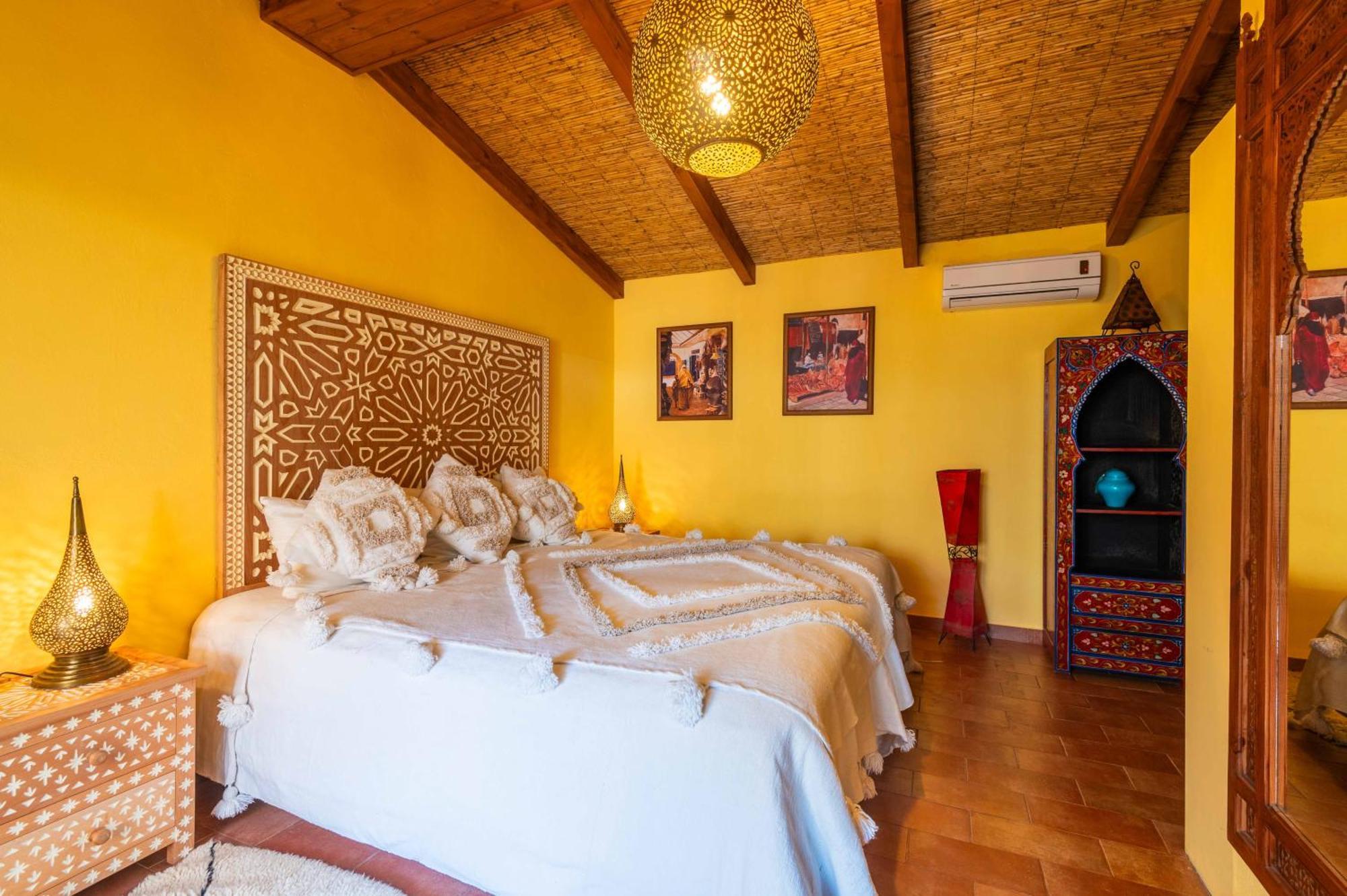 Riad Serpa Gale - Luxury, Private Pool, Ac, Wifi, 5 Min From The Beach 吉亚 外观 照片